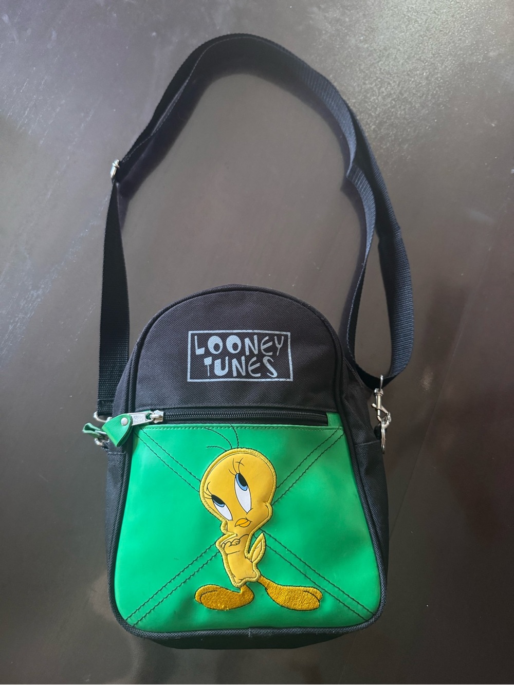 Vintage 90s Looney Tunes Tweety Bird Mini Backpack Bag/ crossbody